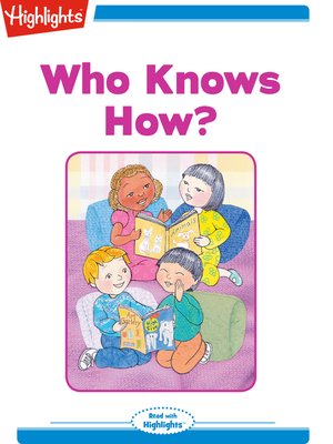 cover image of Who Knows How?